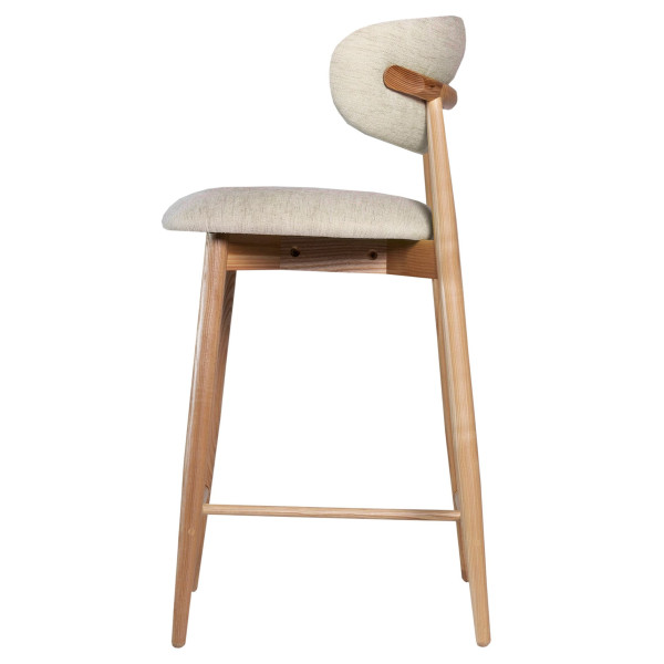 Полубарный стул Lovko Panda New Натуральный ясень/бежевый Superior 02-2