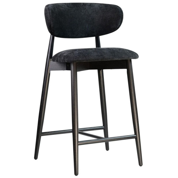 Полубарный стул Lovko Panda New Черный/Hevia 207.21-0