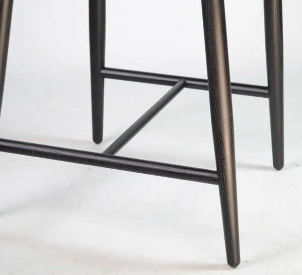 Полубарный стул Lovko Panda New Черный/Hevia 207.21-9