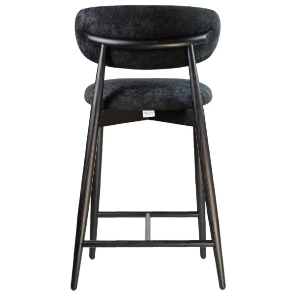 Полубарный стул Lovko Panda New Черный/Hevia 207.21-4