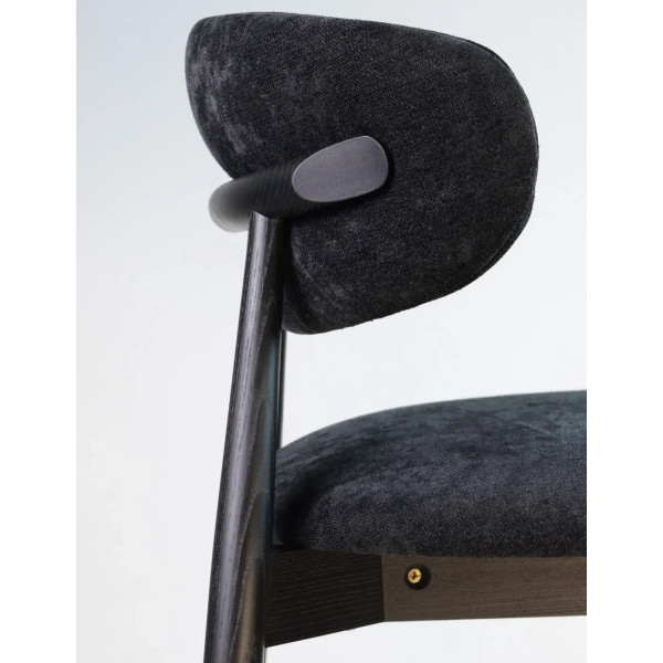 Полубарный стул Lovko Panda New Черный/Hevia 207.21-7