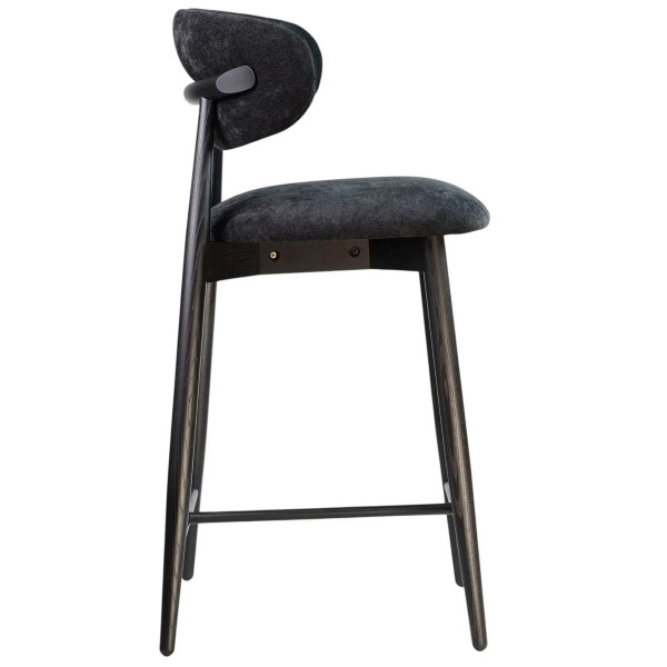 Полубарный стул Lovko Panda New Черный/Hevia 207.21-2