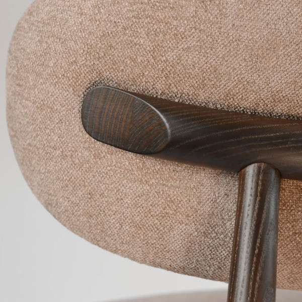 Полубарный стул Lovko Panda New Темный орех/Hevia 207.10-8