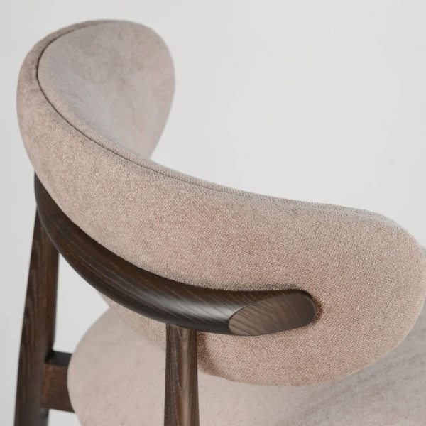 Полубарный стул Lovko Panda New Темный орех/Hevia 207.10-6