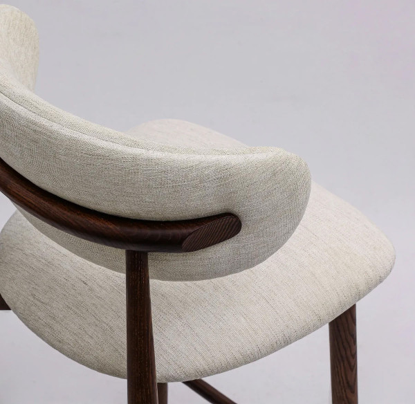 Полубарный стул Lovko Panda New Темный орех/бежевый Superior 02-10