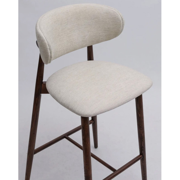 Полубарный стул Lovko Panda New Темный орех/бежевый Superior 02-5