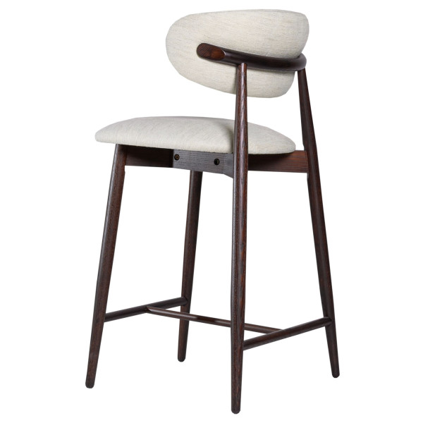 Полубарный стул Lovko Panda New Темный орех/бежевый Superior 02-3