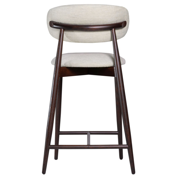 Полубарный стул Lovko Panda New Темный орех/бежевый Superior 02-4