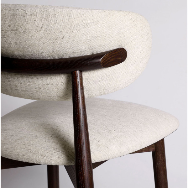 Полубарный стул Lovko Panda New Темный орех/бежевый Superior 02-11