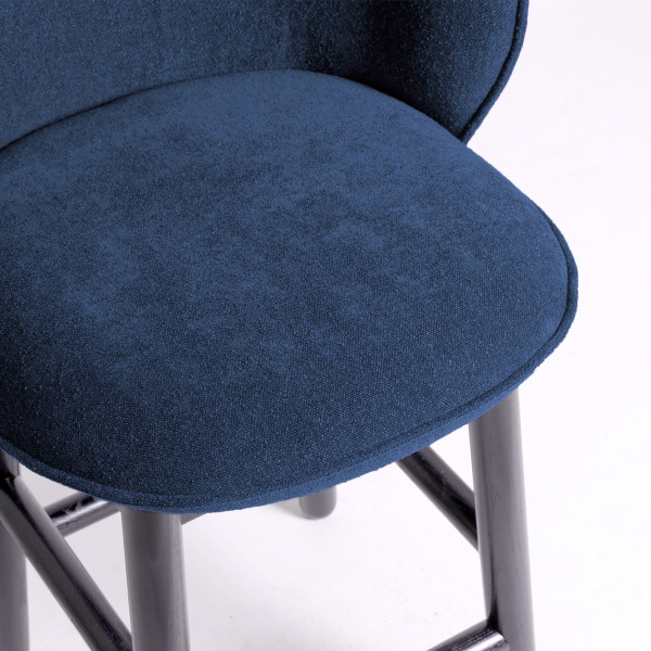 Барний стілець Lovko Stitch Чорний/синій Magenta 06-5