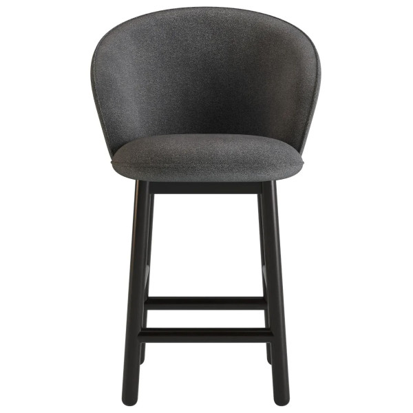 Полубарный стул Lovko Stitch Черный/Node 19-1