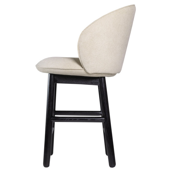 Напівбарний стілець Lovko Stitch Чорний/бежевий Magenta 13-2