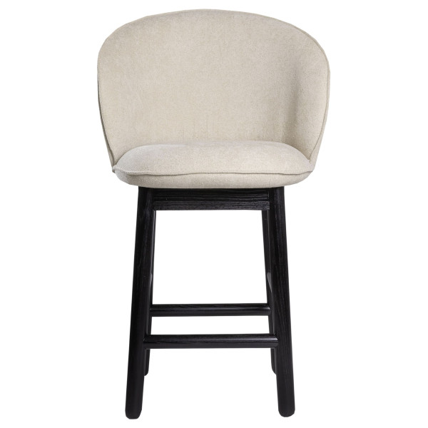 Напівбарний стілець Lovko Stitch Чорний/бежевий Magenta 13-1