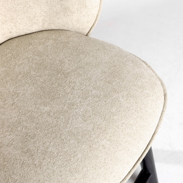 Напівбарний стілець Lovko Stitch Чорний/бежевий Magenta 13-6