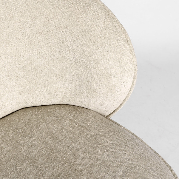 Напівбарний стілець Lovko Stitch Чорний/бежевий Magenta 13-7