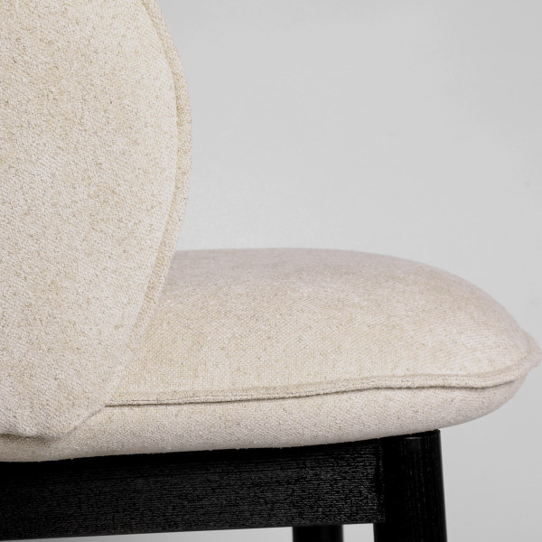 Напівбарний стілець Lovko Stitch Чорний/бежевий Magenta 13-8