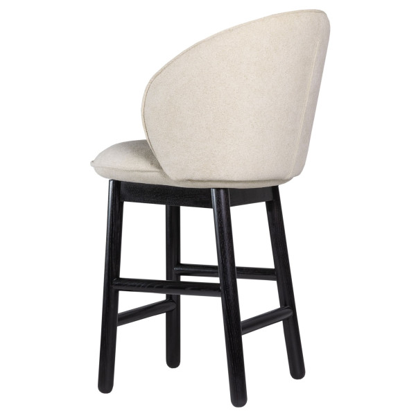 Напівбарний стілець Lovko Stitch Чорний/бежевий Magenta 13-3