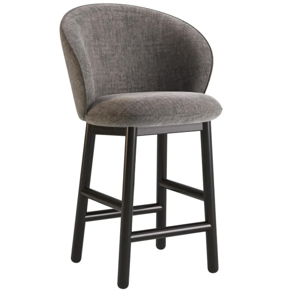 Напівбарний стілець Lovko Stitch Чорний/Vouge 16-0