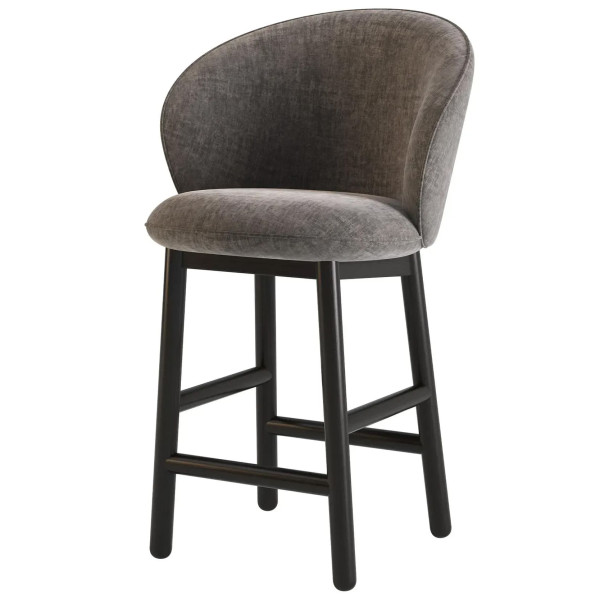 Напівбарний стілець Lovko Stitch Чорний/Vouge 16-2