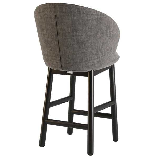 Напівбарний стілець Lovko Stitch Чорний/Vouge 16-3