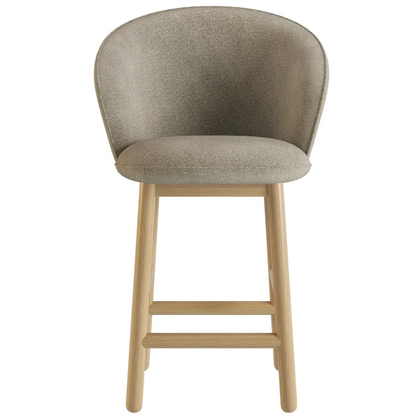 Напівбарний стілець Lovko Stitch Натуральний ясен/Node 07-1