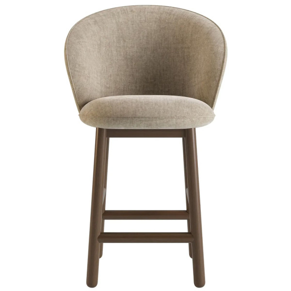 Напівбарний стілець Lovko Stitch Темний горіх/Vouge 02-1