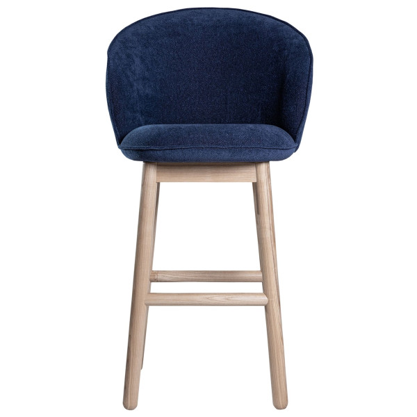 Барный стул Lovko Stitch Натуральный ясень/синий Magenta 06-1