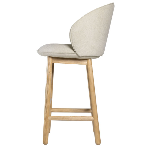 Напівбарний стілець Lovko Stitch Натуральний ясен/бежевий Magenta 13-2