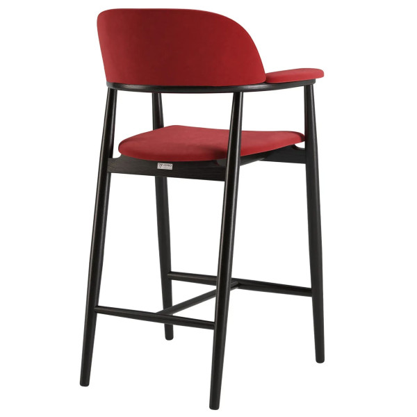 Полубарный стул Lovko Terra Черный/Galileo 256-5