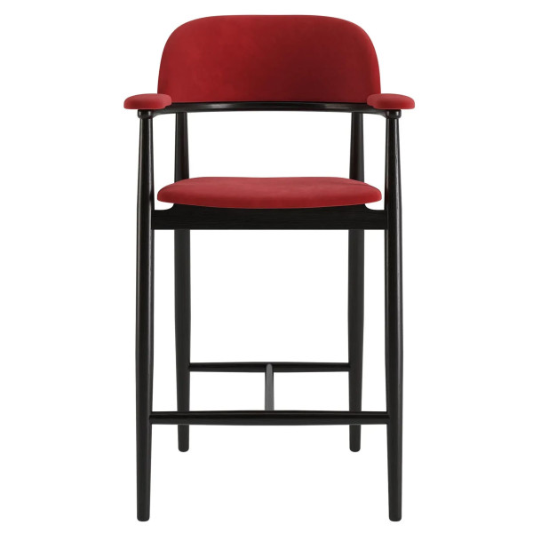 Полубарный стул Lovko Terra Черный/Galileo 256-2