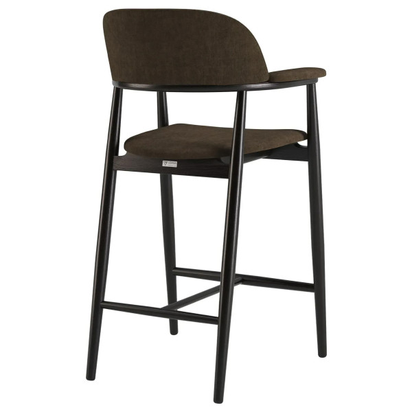 Полубарный стул Lovko Terra Черный/Hevia 207.12-5