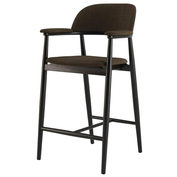 Полубарный стул Lovko Terra Черный/Hevia 207.12-1