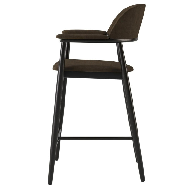 Полубарный стул Lovko Terra Черный/Hevia 207.12-4