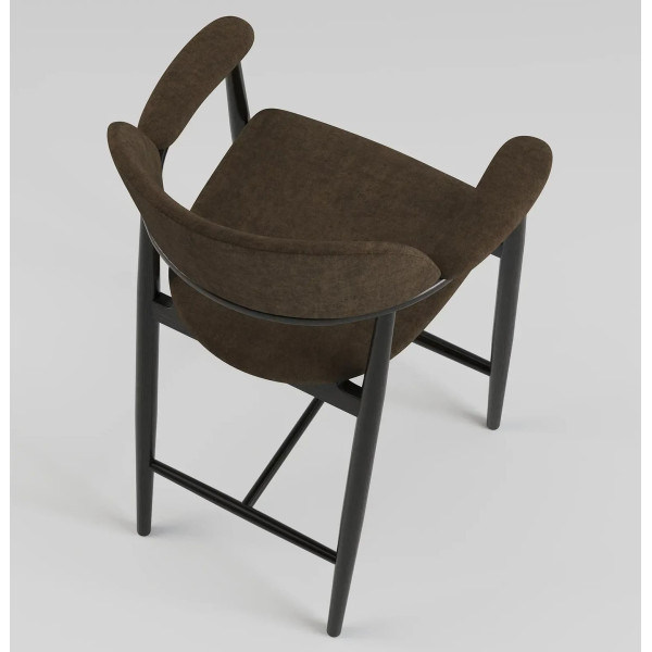 Полубарный стул Lovko Terra Черный/Hevia 207.12-7