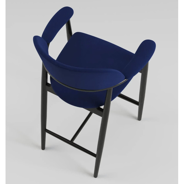 Полубарный стул Lovko Terra Черный/Node 16-7