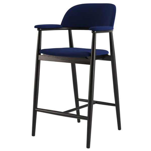 Полубарный стул Lovko Terra Черный/Node 16-1