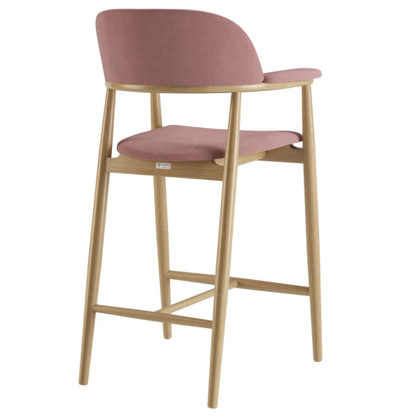 Полубарный стул Lovko Terra Натуральный ясень/Galileo 255-5