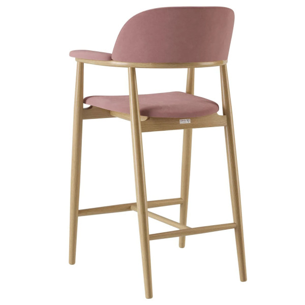 Полубарный стул Lovko Terra Натуральный ясень/Galileo 255-6