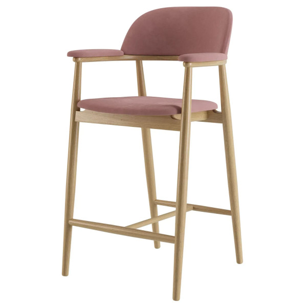 Полубарный стул Lovko Terra Натуральный ясень/Galileo 255-1