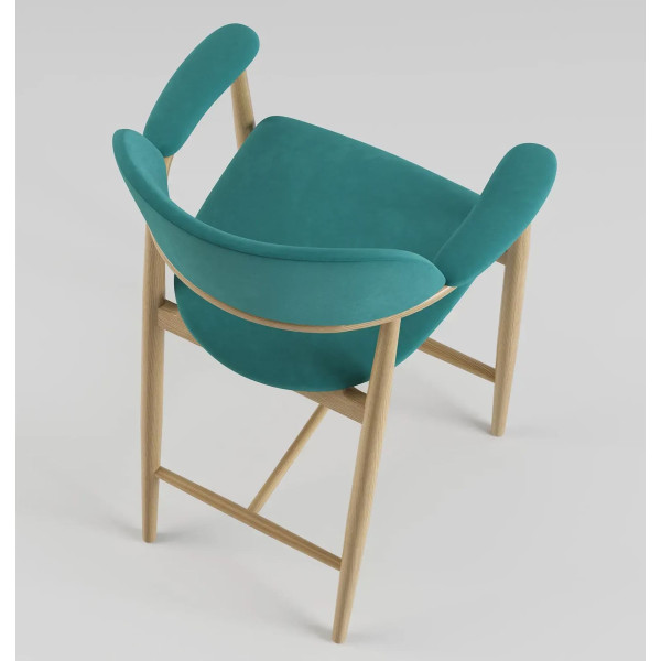 Полубарный стул Lovko Terra Натуральный ясень/Galileo 259-7