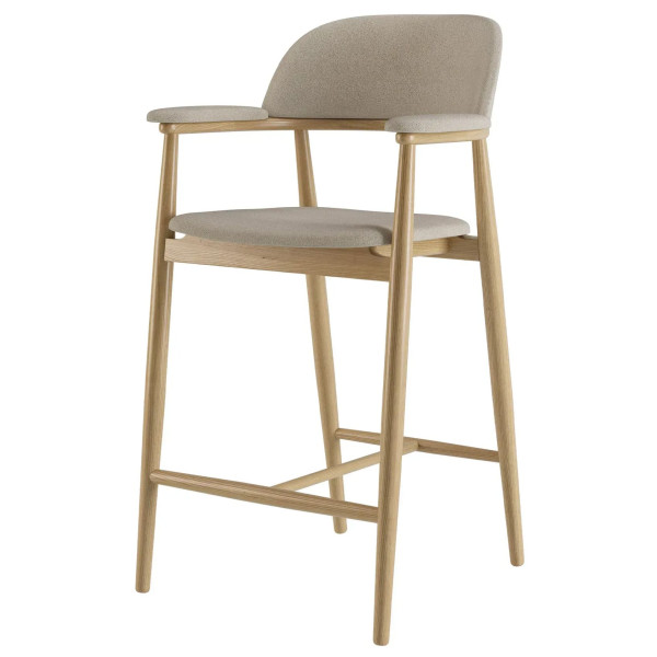 Напівбарний стілець Lovko Terra Натуральний ясень/Node 06-1