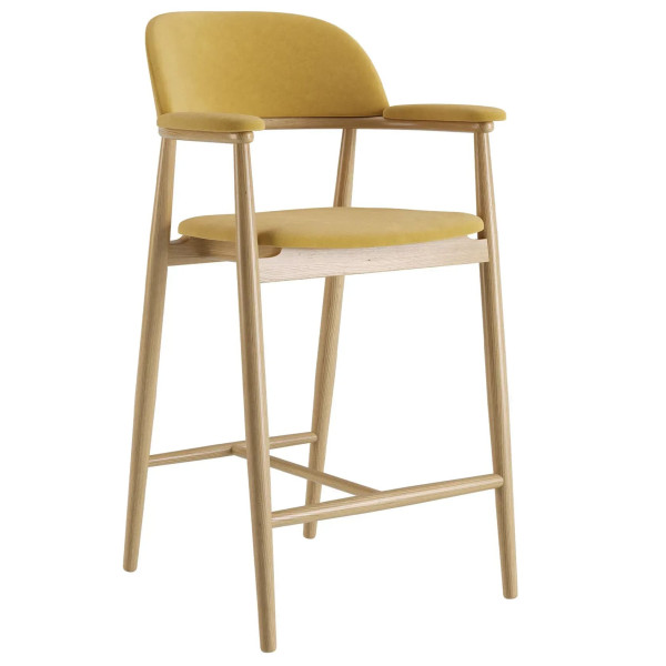 Полубарный стул Lovko Terra Натуральный ясень/Venus Velvet 2936-0