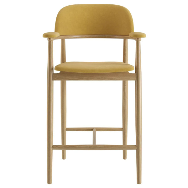 Полубарный стул Lovko Terra Натуральный ясень/Venus Velvet 2936-2