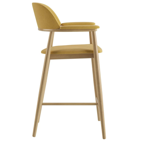 Полубарный стул Lovko Terra Натуральный ясень/Venus Velvet 2936-3