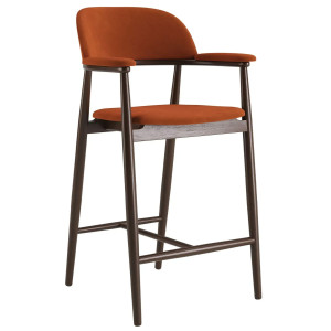 Напівбарний стілець Lovko Terra Темний горіх/Gianni 123