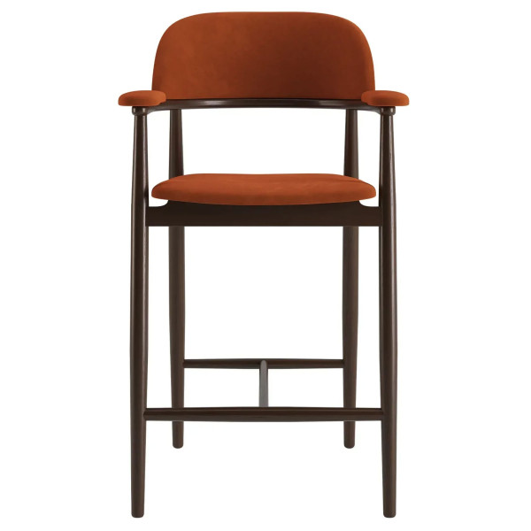 Полубарный стул Lovko Terra Темный орех/Gianni 123-2