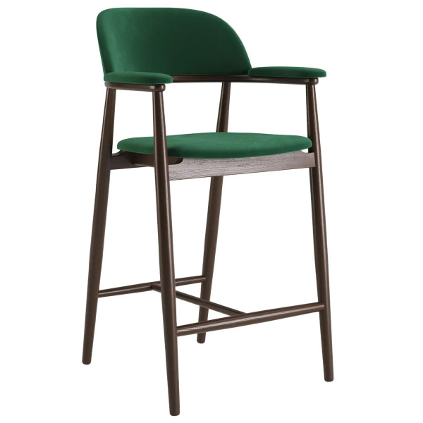 Полубарный стул Lovko Terra Темный орех/Venus Velvet 2940-0