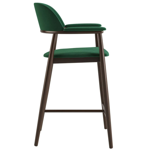 Полубарный стул Lovko Terra Темный орех/Venus Velvet 2940-3