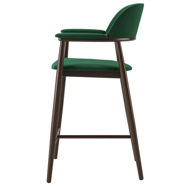 Полубарный стул Lovko Terra Темный орех/Venus Velvet 2940-4