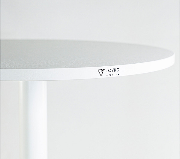 Барный стол Lovko Soul light bar d-60 Белый/белый-4